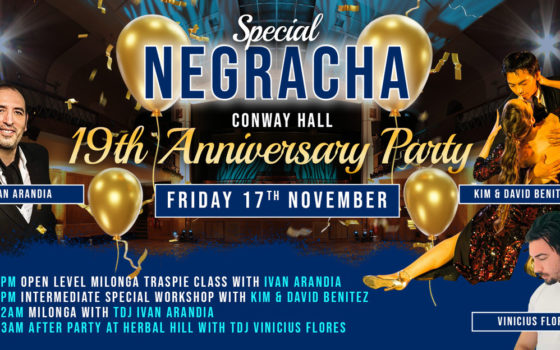 THIS FRIDAY! 19 years at Negracha – Anniversary Party! THIS FRIDAY! 19 years at Negracha – Anniversary Party!