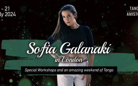 Sofia Galanaki in London, Negracha, World Champions Marcos Roberts & Louise Malucelli are coming back!