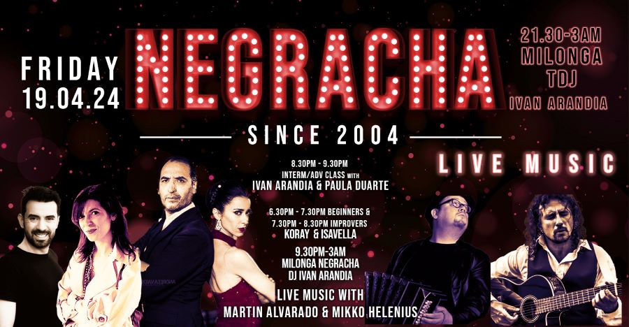 Amazing lineup at Negracha, Tango Trips and a lovely week at Tango Amistoso Amazing lineup at Negracha, Tango Trips and a lovely week at Tango Amistoso
