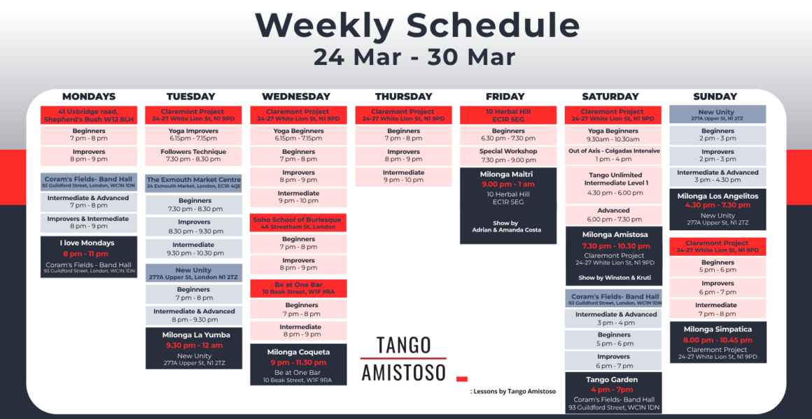 Special Milonga Maitrī, Kruti Gandhi Sarda in London, Milonga Coqueta, Out of Axis – Colgadas Intensive Special Milonga Maitrī, Kruti Gandhi Sarda in London, Milonga Coqueta, Out of Axis – Colgadas Intensive