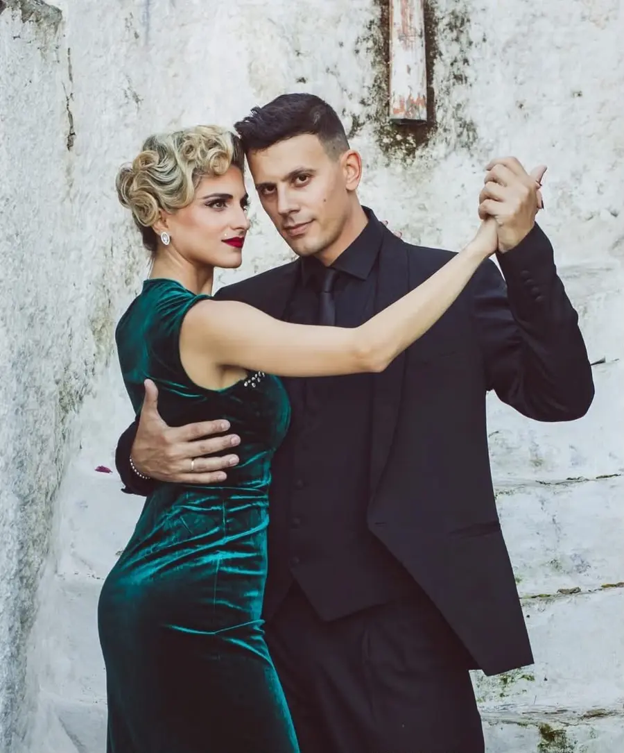 Giorgos Nikou & Katerina Chatzipanteli, visiting teachers at Tango Amistoso